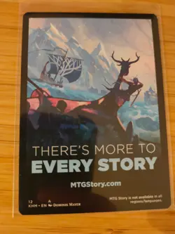 MTG Troll Warrior Token 016 Kaldheim M/NM Free UK P&P - Image 2