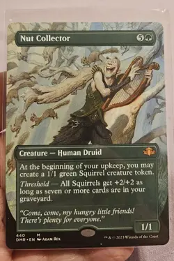 🔥 MTG - Nut Collector (Borderless) - DMR #440 Mythic M/NM 🔥 - Image 1