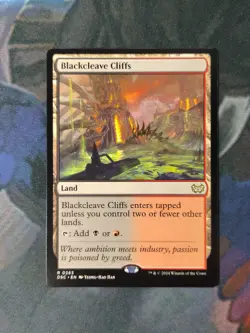Blackcleave Cliffs | 7% Off 2+ | Duskmourn: House of Horror | NM | MTG - Image 1