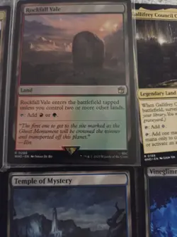 Lot Of 11 Rare Lands mtg NM Dr Who Magic The Gathering See Pics And Description - Image 3