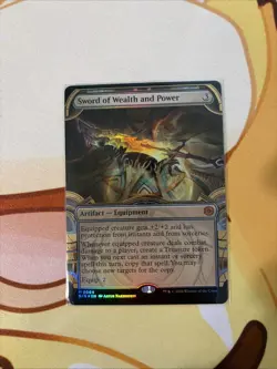 Sword of Wealth and Power (Showcase) (Raised Foil) Outlaws of Thunder Junction: - Image 1
