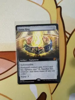 Lotus Ring (Extended Art) Outlaws of Thunder Junction: the Big Score Regular - Image 1