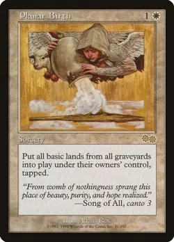 Planar Birth x1 MTG Urza's Saga Magic The Gathering MP - Image 1