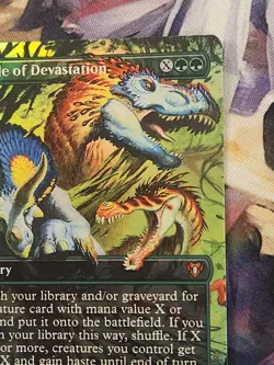 MTG Finale Of Devastation - Borderless FOIL - Commander Masters NM - Image 4