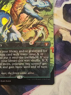 MTG Finale Of Devastation - Borderless FOIL - Commander Masters NM - Image 5