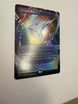 Chrome Mox - Double Masters - Borderless FOIL - NM/LP - MtG - Image 2