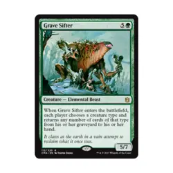 WOTC MTG Commander Anthology Grave Sifter (R) EX - Image 1