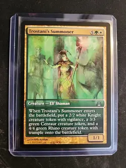 Trostani's Summoner Full Art Game Day Promo - Dragon’s Maze - MTG Magic - Image 1