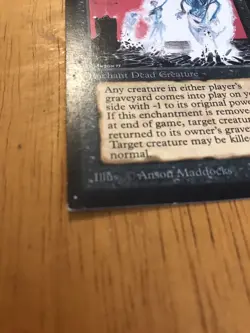 Animate Dead 1993 Collector's Edition Enchantment Magic: the Gathering (CE) - Image 2