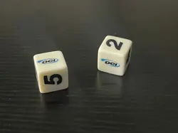 Rare Vintage DCI Duelist MTG Magic Pokemon WotC 6-sided dice - Two (2) - Image 1