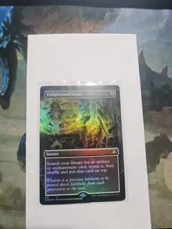 MTG Enlightened Tutor Borderless Foil DMR NM - Image 1