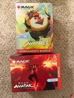 MTG Magic the Gathering Avatar The Last Airbender Commander's Bundle - Image 1