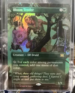 Magic: The Gathering Bloom Tender Rare Foil Borderless Double Masters 2022 Engl. - Image 1