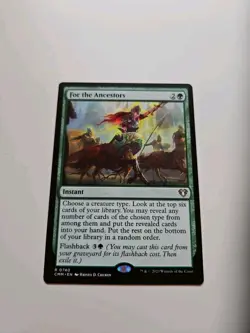 FOR THE ANCESTORS 740 Commander Masters MTG Magic NM - Image 3