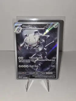 2025 Pokemon Mega Evolution MEG EN Steelix Illustration Rare #150/132 - Image 1