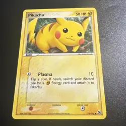 2004 Pokemon EX FireRed & LeafGreen Pikachu #74/112 - Image 1