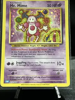 Pokemon TCG - Mr. Mime - Trading Card Game Classic - Holo 13/34 - Near Mint - Image 1