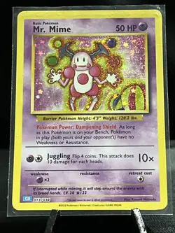 Pokemon TCG - Mr. Mime - Trading Card Game Classic - Holo 13/34 - Near Mint - Image 2
