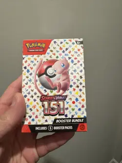 Pokemon Scarlet Violet 151 Booster Bundle 6-Pack, Factory-Sealed Box ships fast - Image 1