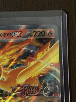 Pokemon TCG Team Rockets Moltres EX 031/182 Double Rare Destined Rivals Stamp - Image 4