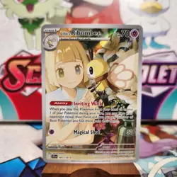 Lillie's Ribombee 164/159 Illustration Rare - Journey Together - Pokemon TCG - Image 1
