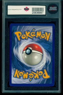 1999 Pokemon Fossil #33 Gastly 1st Edition KSA 9 Mint - Image 2