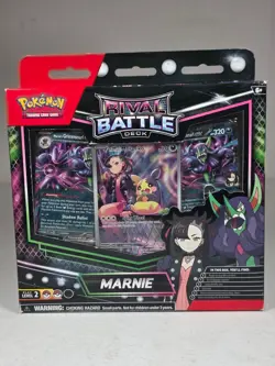 Pokemon TCG Rival Battle Deck Marnie Promo Box - Marnie's Morpeko - Sealed - Image 1