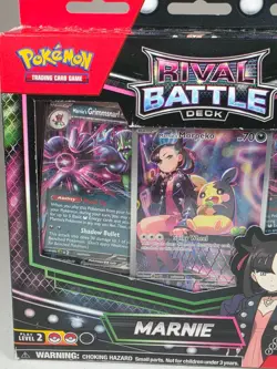 Pokemon TCG Rival Battle Deck Marnie Promo Box - Marnie's Morpeko - Sealed - Image 3