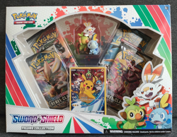 NEW/SEALED Pokemon TCG Sword & Shield Figure Collection Box - Pikachu Promo - Image 1