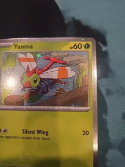 Yanma SVP 185 - Pokemon Scarlet & Violet Black Star Promo Swirl - Image 2