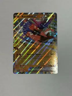 Pokemon TCG Scarlet Violet Black Star Promos Koraidon EX SVP 197 NM Condition - Image 1