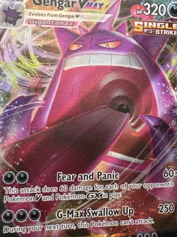 Gengar VMAX 157/264 Pokemon TCG SWSH08: Fusion Strike NM - Image 2