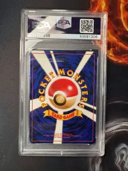 1996 POKEMON BASE SET JAPANESE # 65 No. 068 MACHAMP HOLO 💎PSA 10 Gem Mint💎 - Image 2