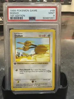 Pokemon Base Set Doduo 48/102 1st Edition Shadowless - Image 1