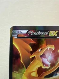 Pokemon TCG Charizard EX #XY121 Holo Ultra Rare XY Black Star Promos LP NM - Image 2