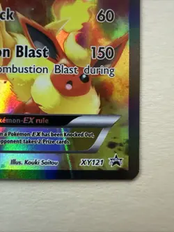 Pokemon TCG Charizard EX #XY121 Holo Ultra Rare XY Black Star Promos LP NM - Image 4