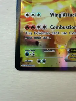 Pokemon TCG Charizard EX #XY121 Holo Ultra Rare XY Black Star Promos LP NM - Image 5