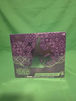 Nintendo Pokemon TCG Scarlet & Violet Paldean Fates Elite Trainer Box - 9 Packs 820650856181 - Image 1