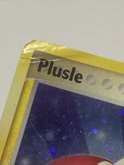 Plusle 6/12 Trainer Kit Cosmos Holo Rare Swirl Pokemon TCG NM/LP 2006 - Image 3