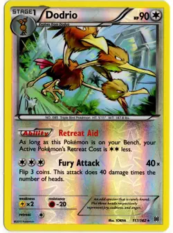 Pokemon - Dodrio Rare Reverse Holo Generations 56/83 NM - Image 1