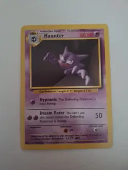 Pokemon TCG Haunter Base Set 29/102 Uncommon 1999 - Image 1