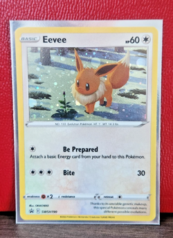 Eevee SWSH190 Cosmos Holo - Black Star Promo Pokemon TCG - Image 1
