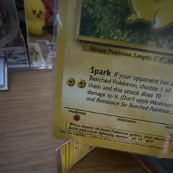 Pokemon TCG Pikachu Base Set 60/64 Basic 50 HP Spark Regular 1999 - Image 4