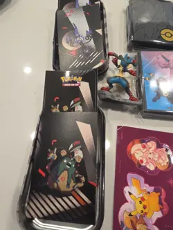 Lot of Pokemon Accessories From Multiple Sets Dice Charizard coins gx tag team - Image 5