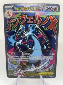 Mega Charizard X Ex 023 Promo - Phantasmal Flames UPC - Pokemon TCG NM - Image 1