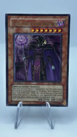 Yu-Gi-Oh! - Dark Eradicator Warlock 2006 SD6-EN001 Ultra Rare 1st Edition NM - Image 1