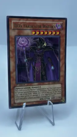 Yu-Gi-Oh! - Dark Eradicator Warlock 2006 SD6-EN001 Ultra Rare 1st Edition NM - Image 2