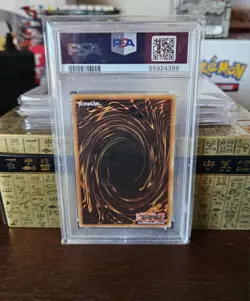 Yu-Gi-Oh! 1st Edition Blue Eyes White Dragon SBCB Secret Rare PSA 10 Speed Duel - Image 2