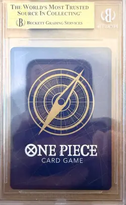 BGS 10 PRISTINE One Piece Monkey D. Luffy Promo ST21-014 Shonen Jump - Image 2