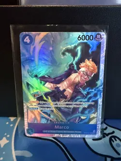 One Piece TCG Marco PRB02-008 SR One Piece the Best Vol. 2 English - Image 1